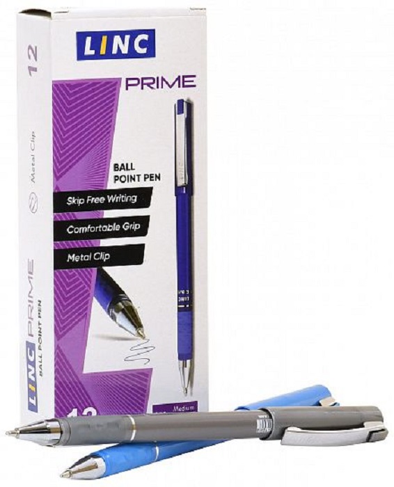 ручка шариковая 1,0 мм Linc Prime синяя 1700 ручка шариковая 1,0 мм Linc Prime синяя 1700