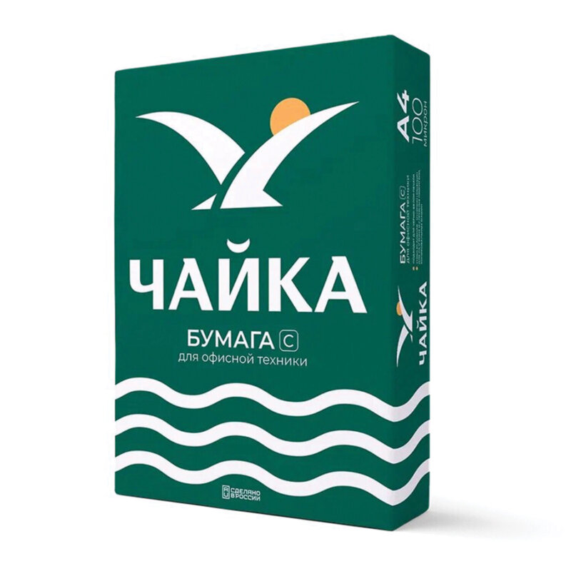 бумага ксер. A4 Чайка 80 гр./кв. м. 500 л. бумага ксер. A4 Чайка 80 гр./кв. м. 500 л.