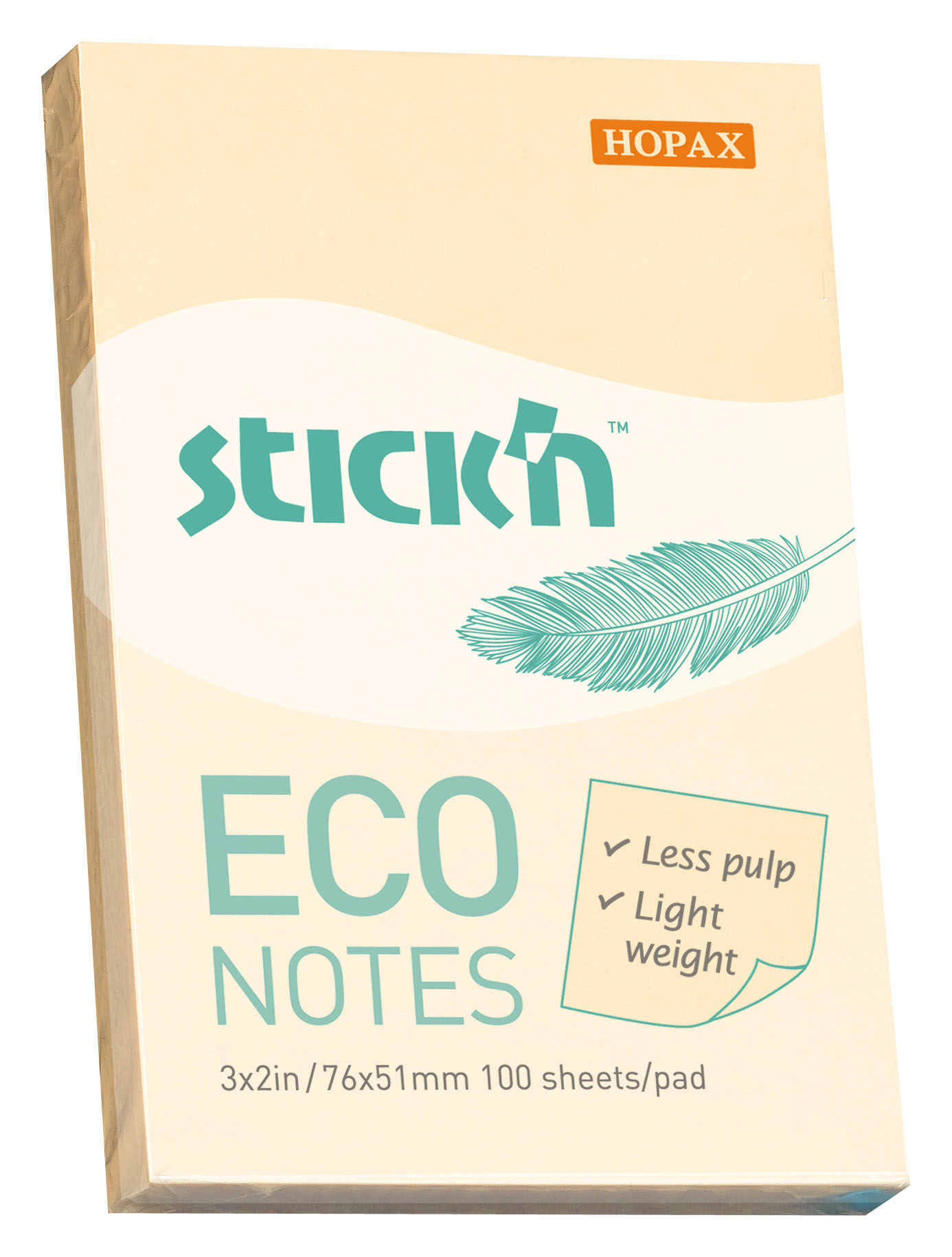 бумага с клеевым краем 76 х 51 мм 100 л Stick`n ECO желтый пастель 21741 бумага с клеевым краем 76 х 51 мм 100 л Stick`n ECO желтый пастель 21741