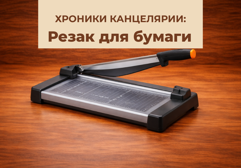 Хроники канцелярии: Резак для бумаги