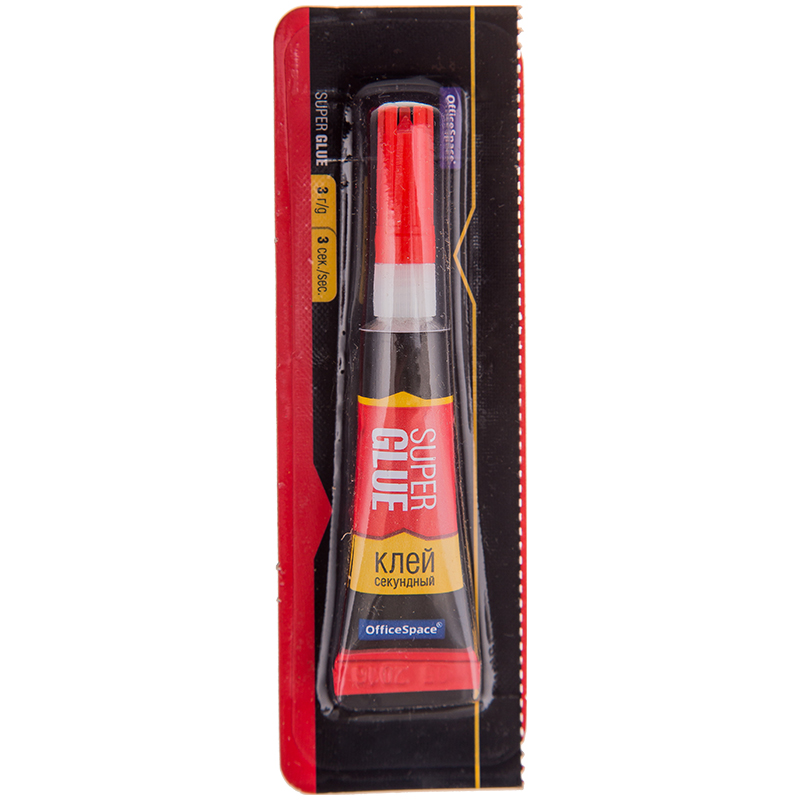клей моментальный OfficeSpace Super Glue 3 гр 175901 клей моментальный OfficeSpace Super Glue 3 гр 175901
