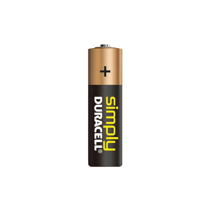 батарейка пальчиковая Duracell Simply AA LR06 4BL алкалиновая 298386 батарейка пальчиковая Duracell Simply AA LR06 4BL алкалиновая 298386