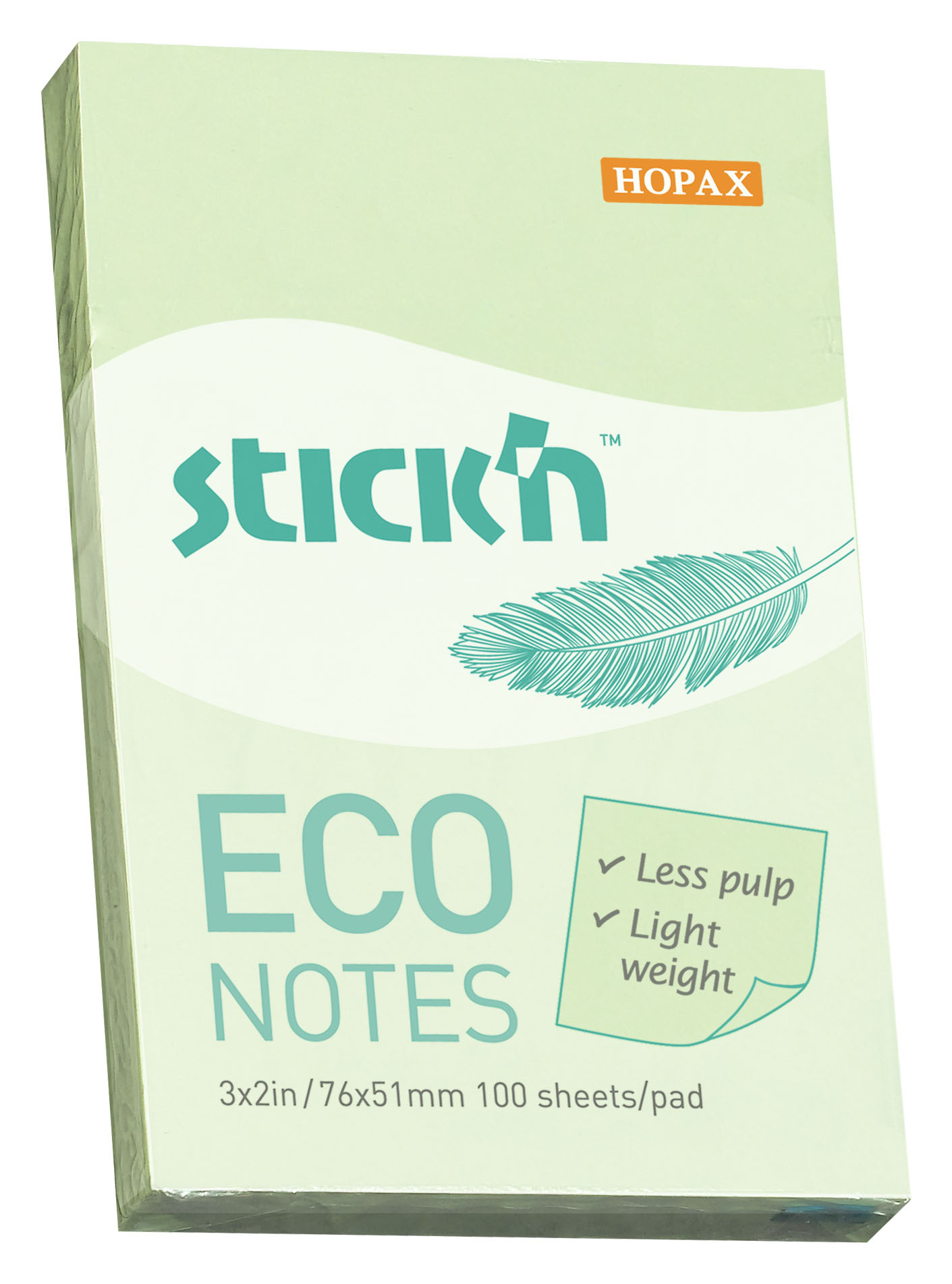 бумага с клеевым краем 76 х 51 мм 100 л Stick`n ECO зеленый пастель 21744 бумага с клеевым краем 76 х 51 мм 100 л Stick`n ECO зеленый пастель 21744