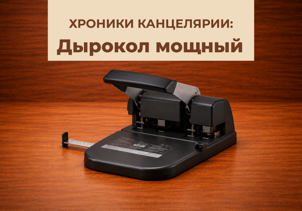 Хроники канцелярии: Мощный дырокол