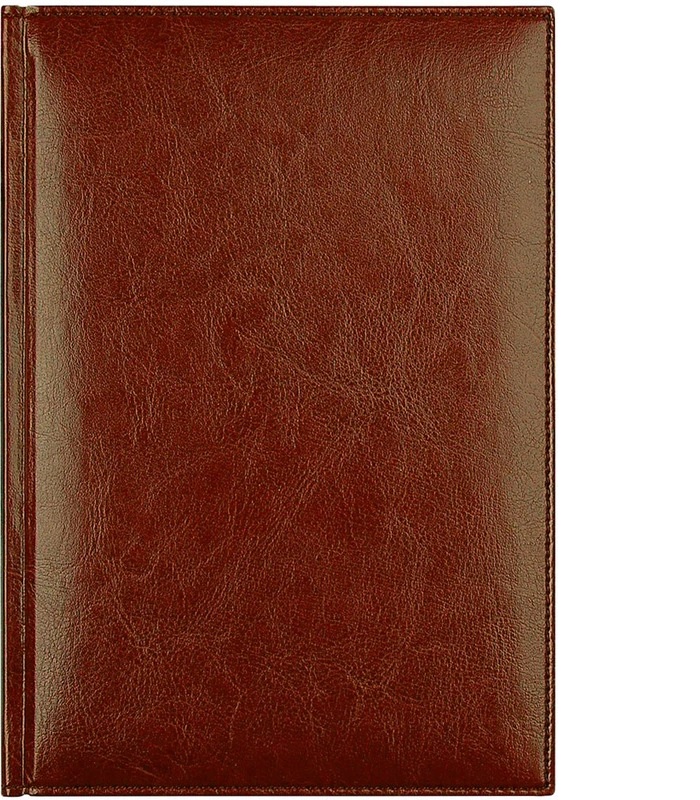 ежедневник недат. А5 Lamark Birmingham коричневый 914