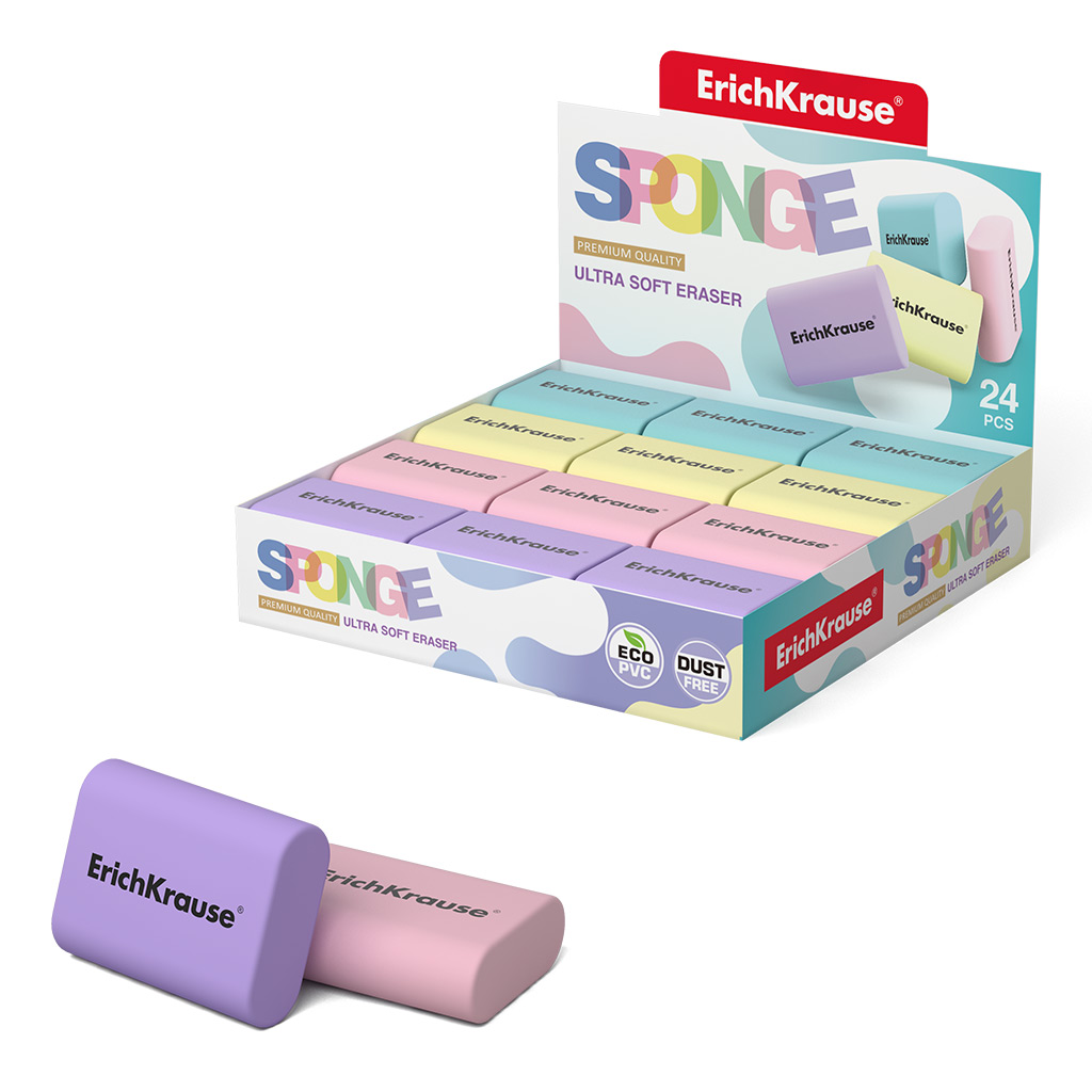 ластик Erich Krause Sponge 48778 ластик Erich Krause Sponge 48778