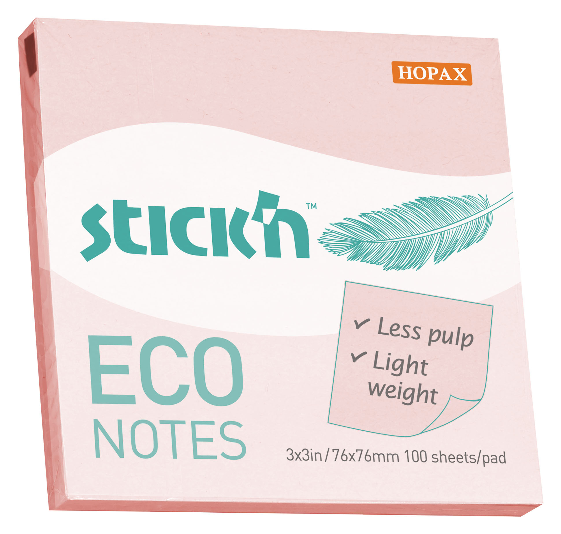 бумага с клеевым краем 76 х 76 мм 100 л Stick`n ECO пастель розовый 21746 бумага с клеевым краем 76 х 76 мм 100 л Stick`n ECO пастель розовый 21746