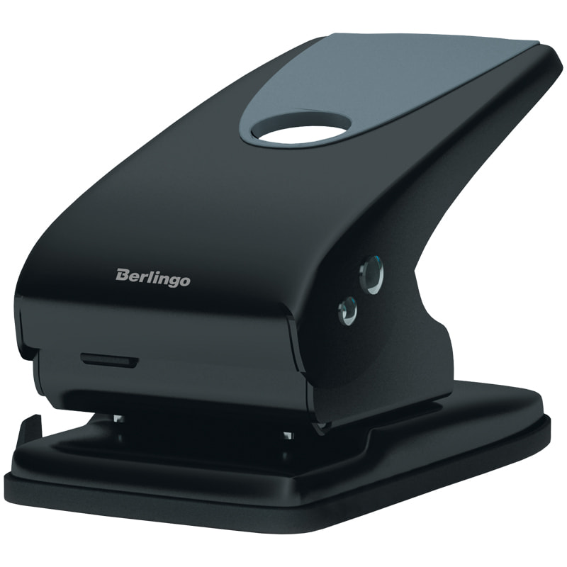 дырокол мощный на 65 л Berlingo Office Soft черный с линейкой 65168 дырокол мощный на 65 л Berlingo Office Soft черный с линейкой 65168